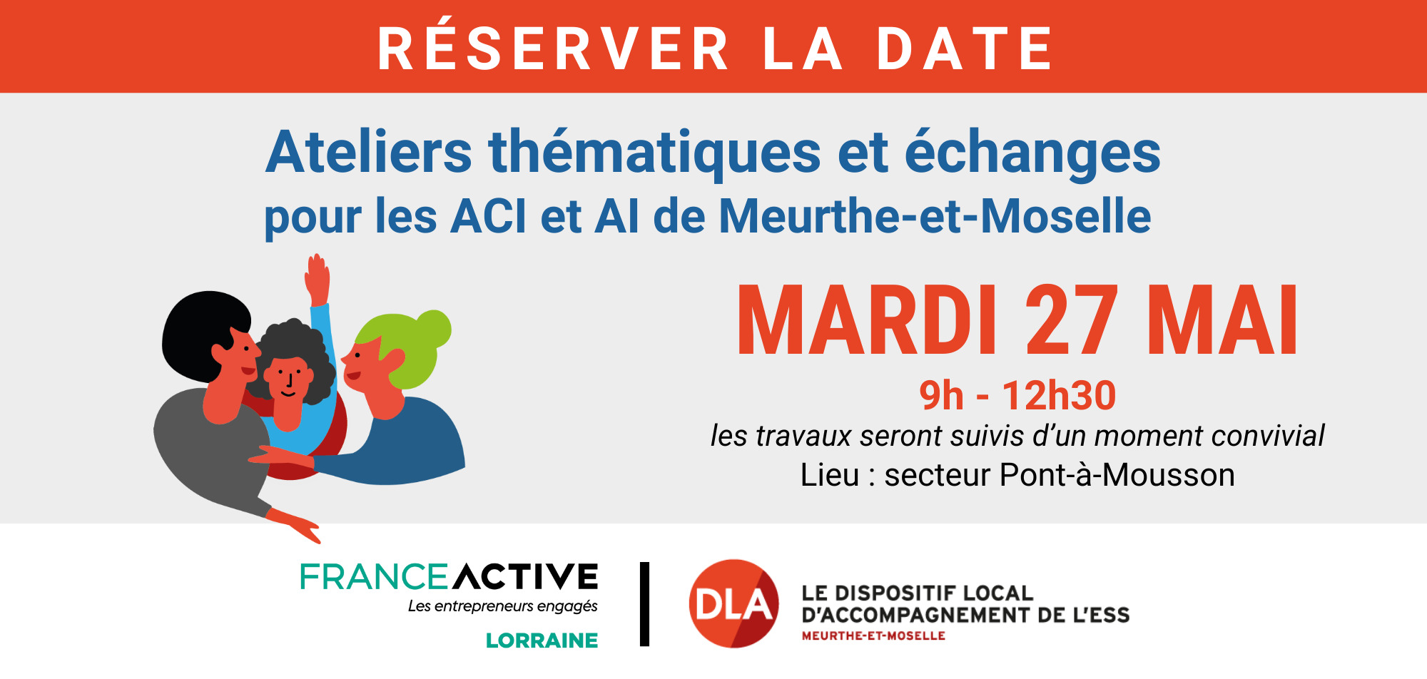 [SAVE THE DATE] - Atelier pour les ACI et AI de Meurthe-et-Moselle