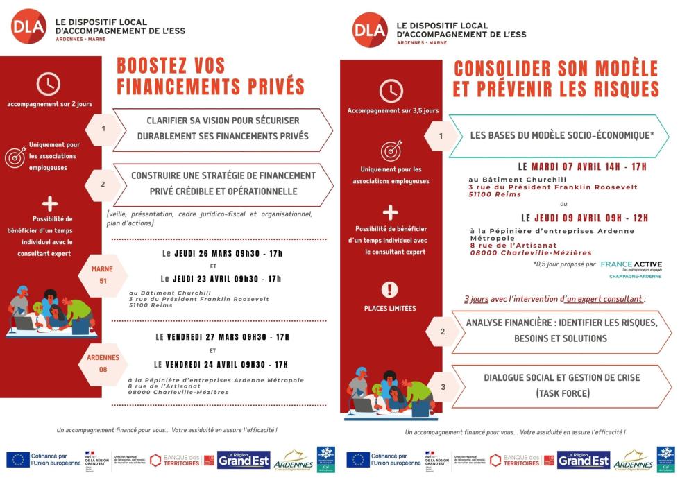 [ACCOMPAGNEMENT] - Accompagnements collectifs DLA08 & DLA51