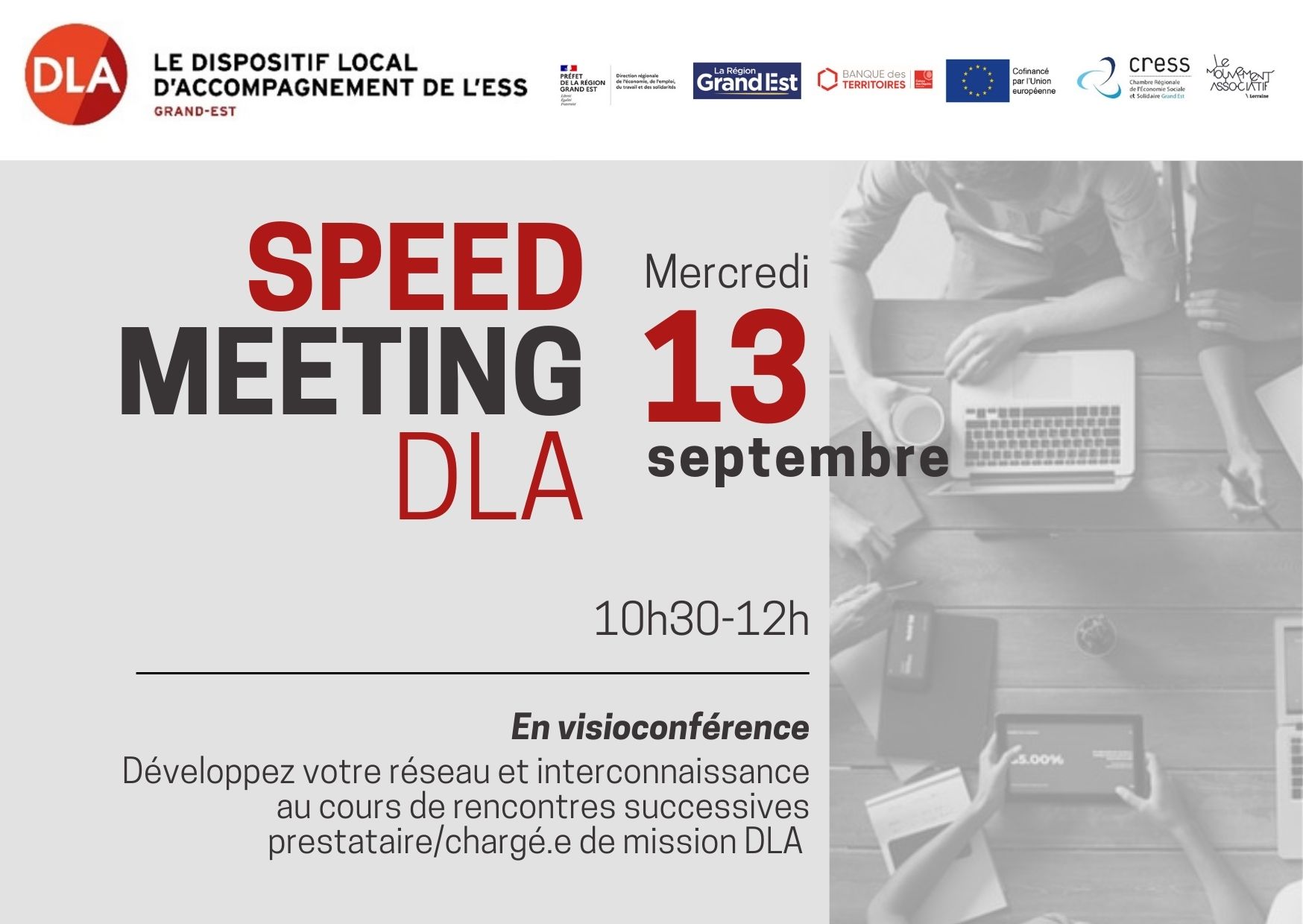[EVENEMENT] - Speed-meeting DLA/consultant